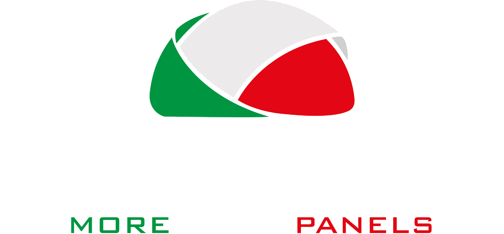 Palomar logo scritta bianca
